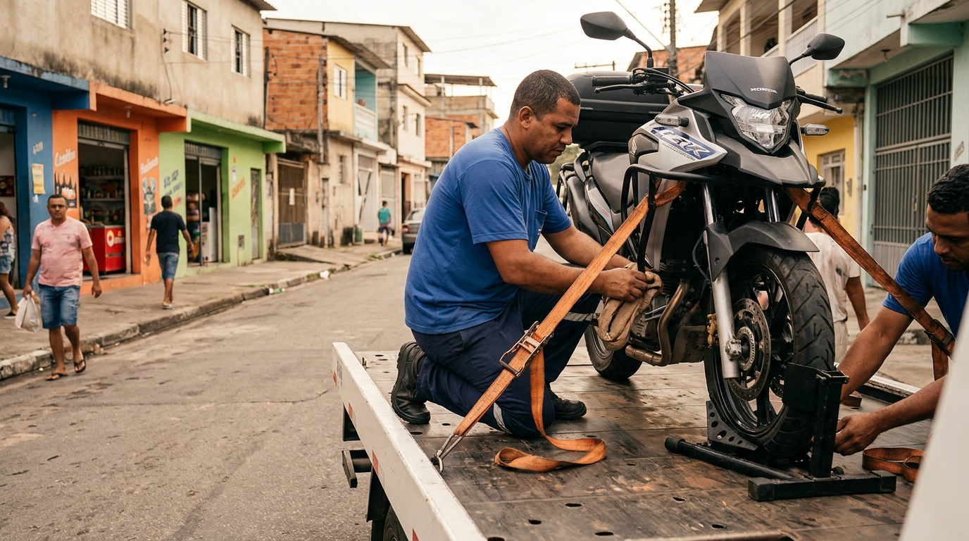 Guincho para Moto perto de mim em Betim‑MG